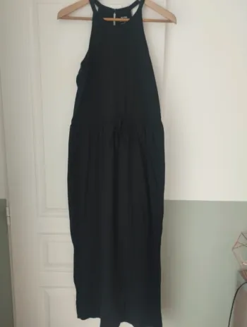 Robe longue noire kiabi