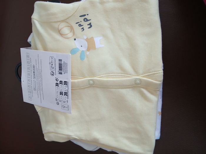 lot 2 pyjamas en coton garcon tex baby 67 cm 6 mois - photo numéro 2
