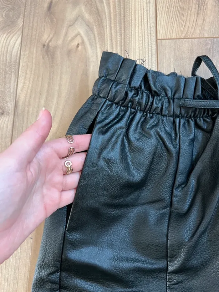 Jupe courteen cuir femme Kiabi - photo numéro 2
