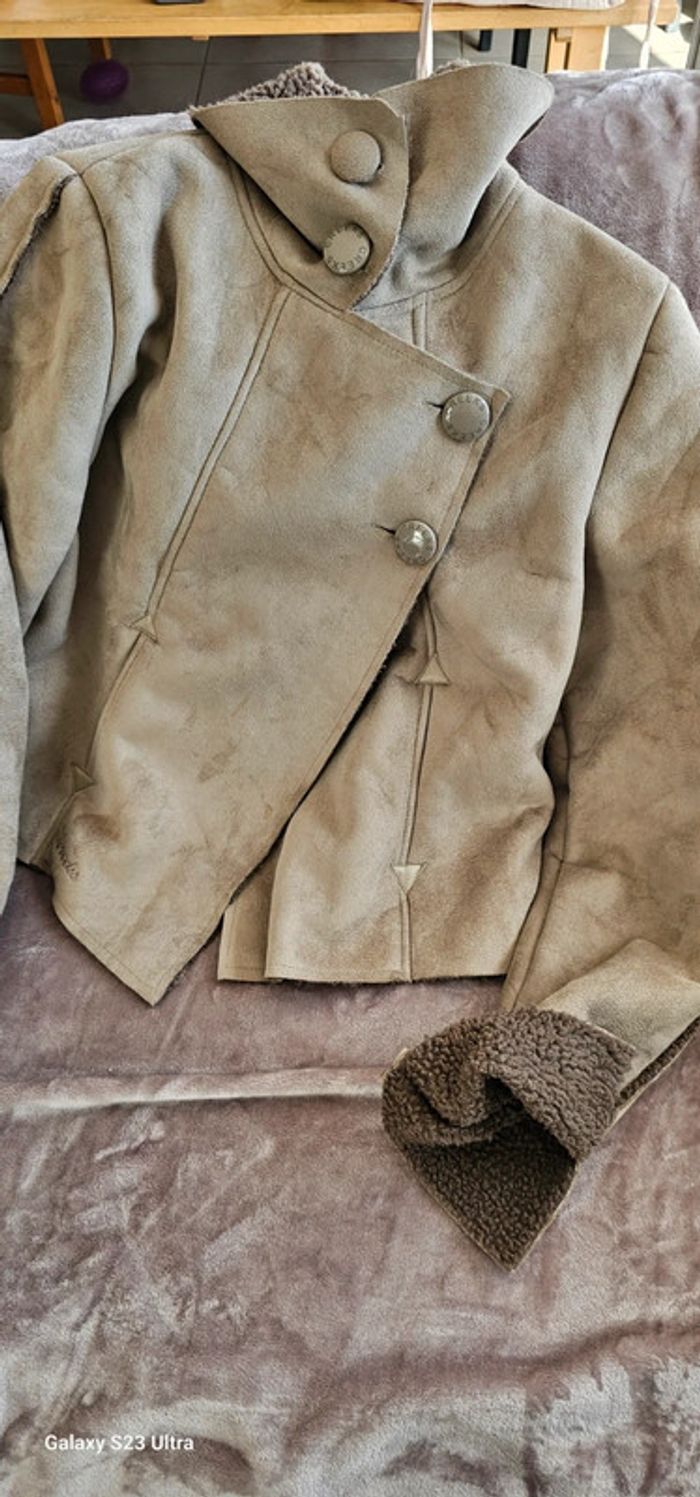 Veste beige Creeks taille 42 - photo numéro 6