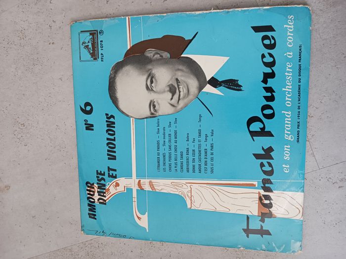 amour danse et violons n 6 franck pourcel vinyl 33 T