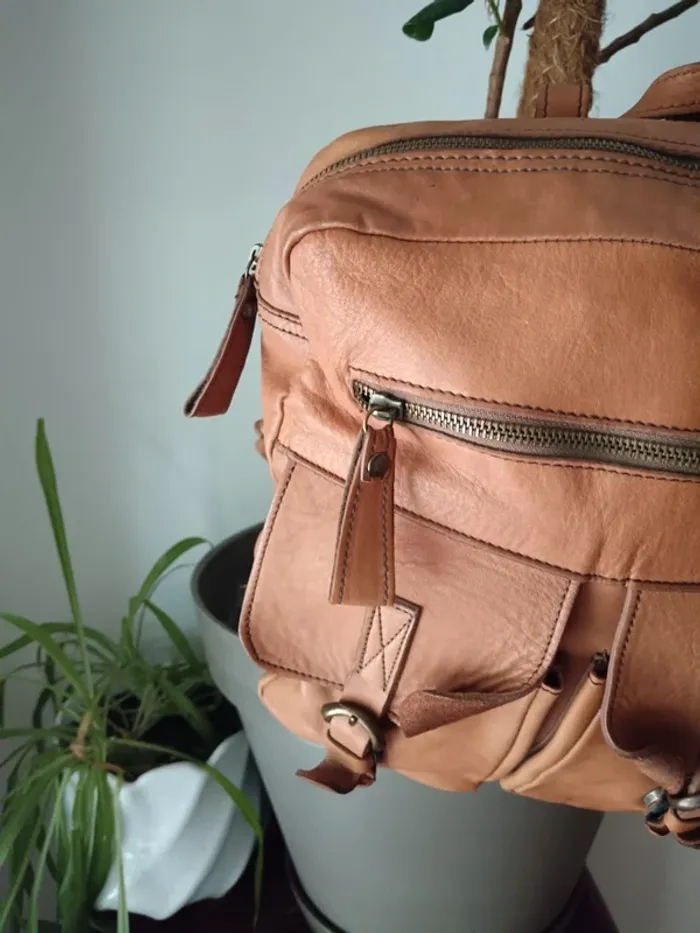 Sac à dos cuir Cuirots - photo numéro 3