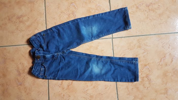 Jeans fille 5-6 ans bleu
