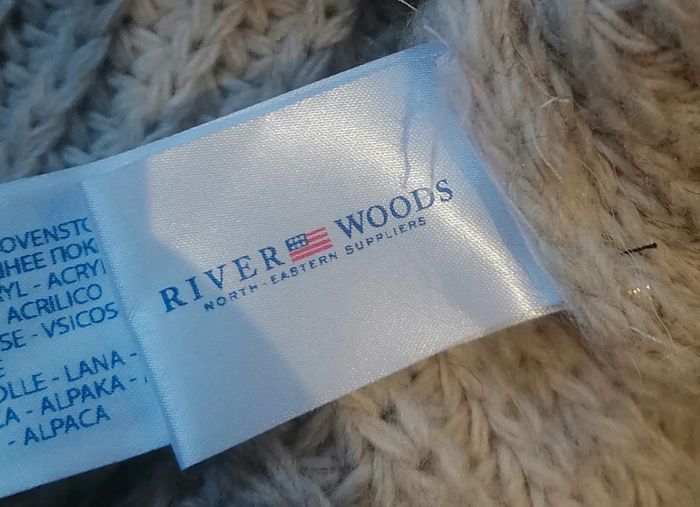 Pull mailles beige doré laine acrylique alpaga Taille S River Woods - photo numéro 10