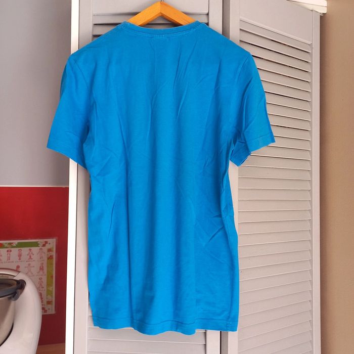 Tee shirt bleu adidas - photo numéro 4