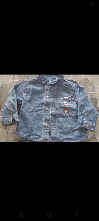 Chemise en jeans