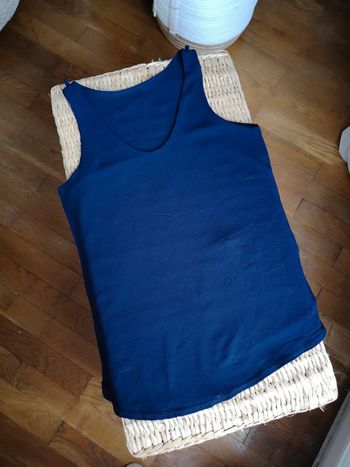 Débardeur top bleu marine