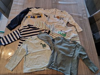 Lot de 6  pull manche longue