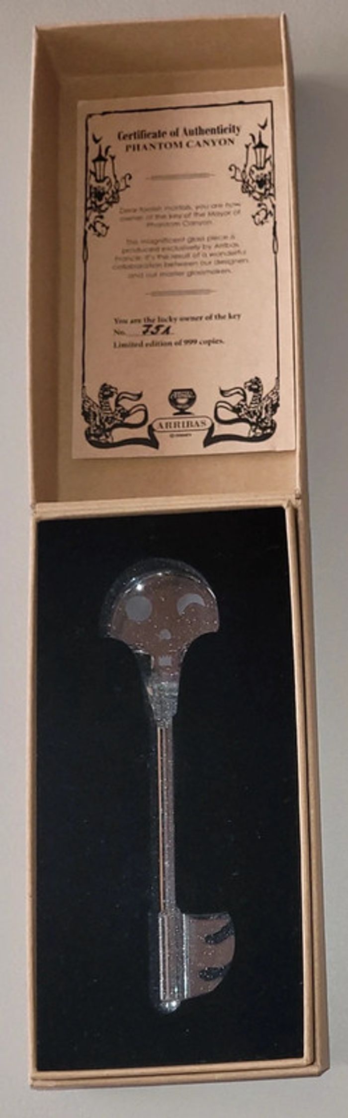 Cle key llave phantom manor disney arribas - photo numéro 6