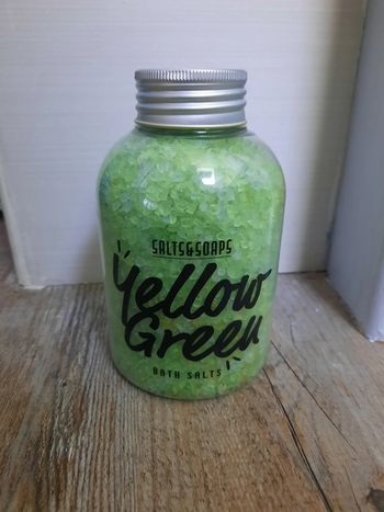 Sels de Bain vert - Bath Salts _ de Salts & Soaps. NEUF.