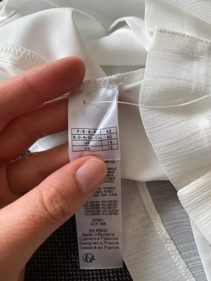 Haut cérémonie Mademoiselle R - Taille 42 - photo numéro 3