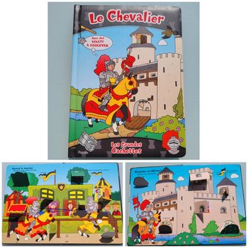 Livre à volets Le Chevalier 🛡 collection les grandes cachettes piccolia (48)