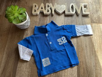 - Polo ML Devil child     - 3 mois  - Très bon état