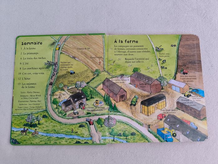 Livre À la ferme Usborne - photo numéro 4