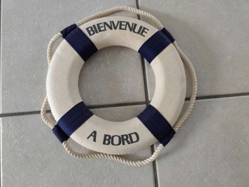 Bouée bienvenue a bord