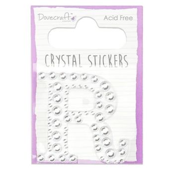 Décoration Stickers Crystal Dovecraft Lettre R