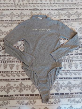 Body gris zara 10 ans