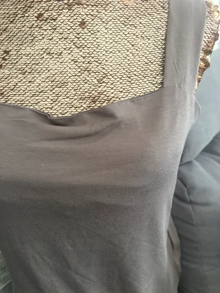 Débardeur neuf taille taupe - photo numéro 2