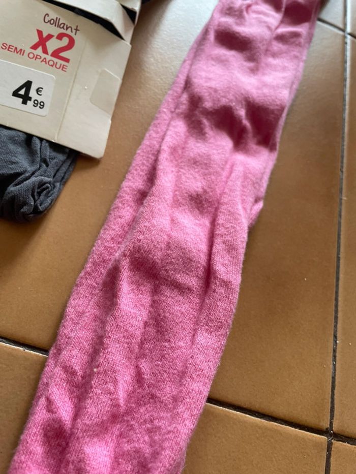 Lot 5 collants fille 31/34 - photo numéro 4