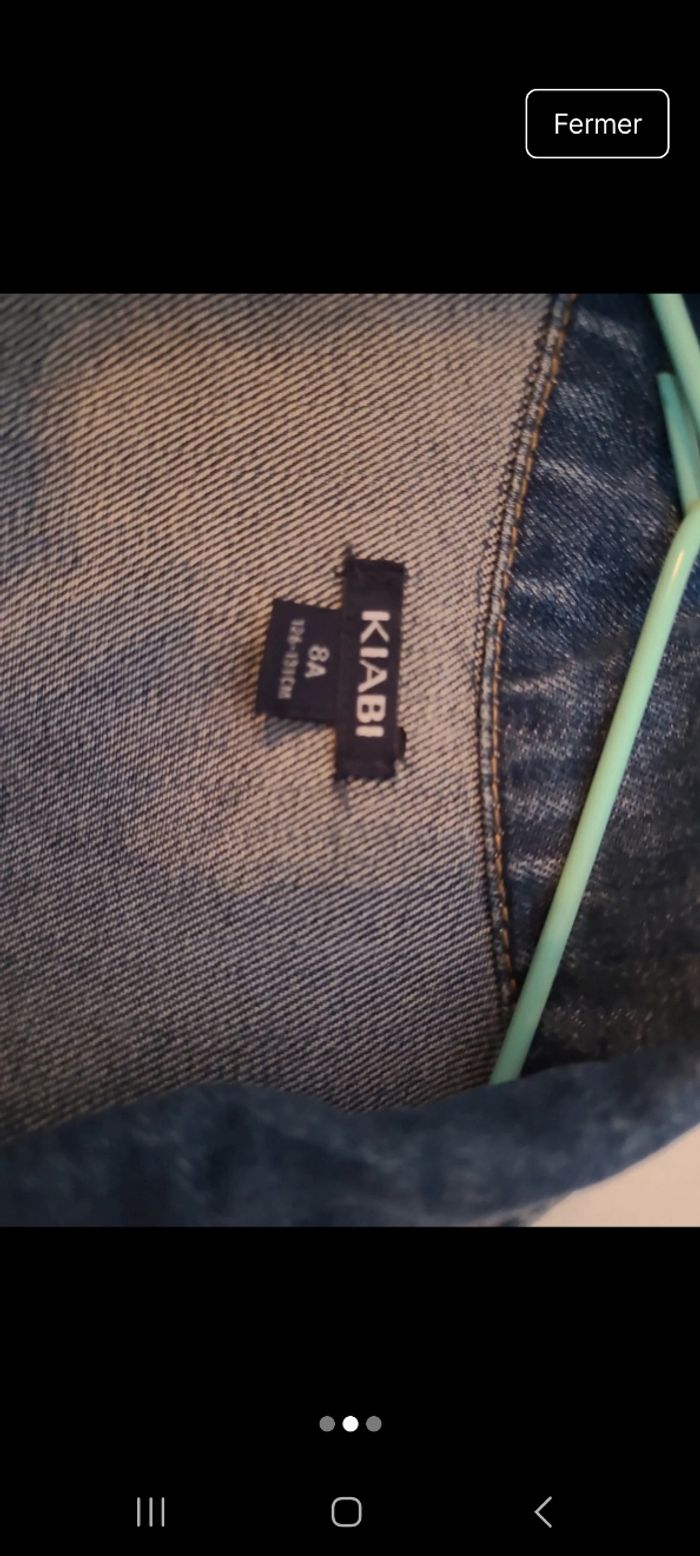 Veste en jean fille - photo numéro 3