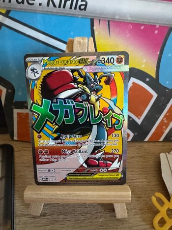 Mega lucario promo Pokémon héros transcendants 