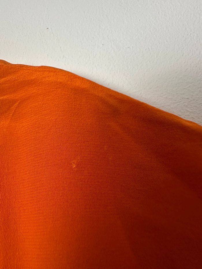 🌸Top en soie - orange 🌸 - photo numéro 6