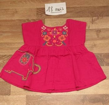 Blouse fille 18 mois
