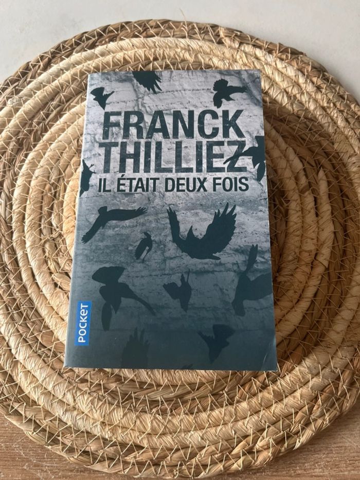 Thriller Il était deux fois de Franck Thilliez