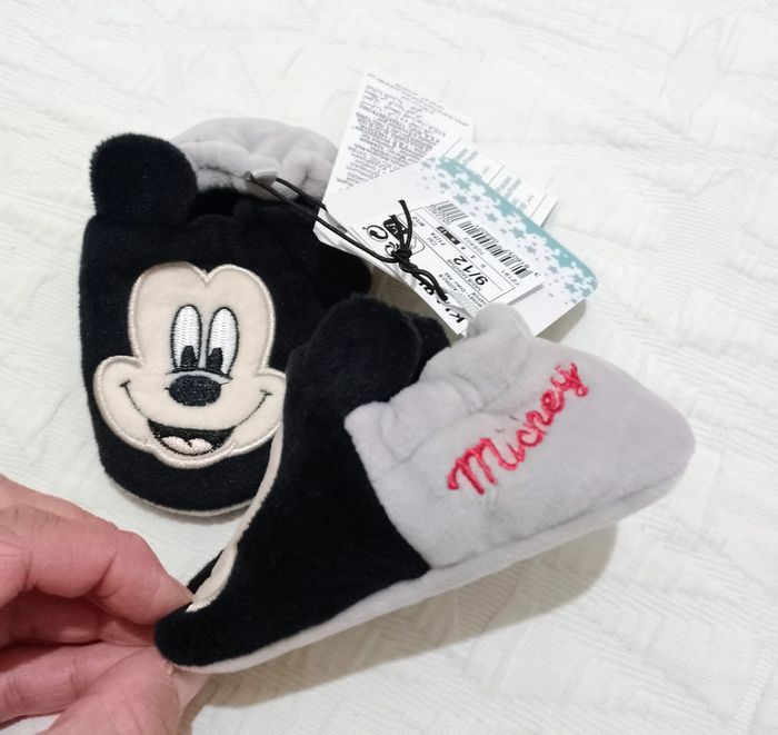 Disney chaussons Mickey 9 12 mois - photo numéro 2