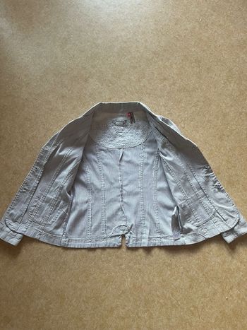 Veste rayures  paillettées orchestra 10 ans