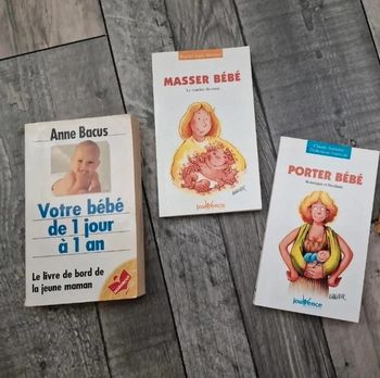 Lot de 3 livres grossesse bébés