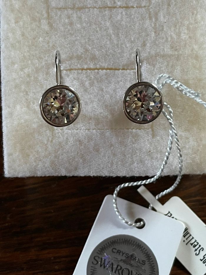Boucles Swarovski Jewelcandle - photo numéro 3