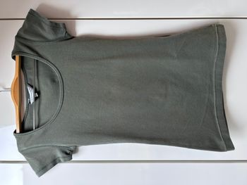 Tee-shirt kaki Clockhouse - Taille XS