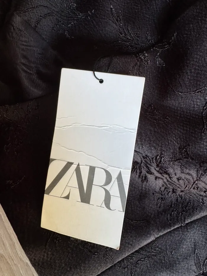 Combinaison noire Zara très élégante brodée - photo numéro 5