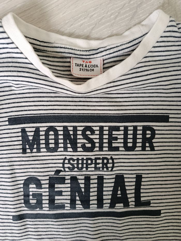 Haut manches longues garçon 3 ans - photo numéro 3