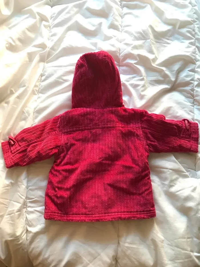 Veste à capuche bébé 6 mois fille - photo numéro 6