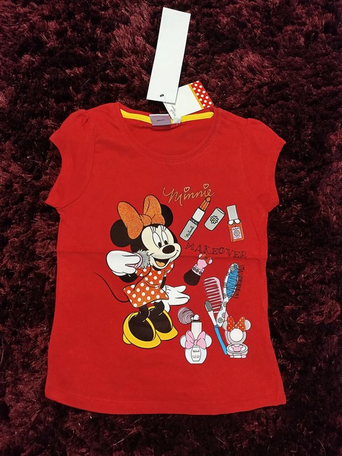lot de 3 t-shirts 6 ans minnie disney - photo numéro 4