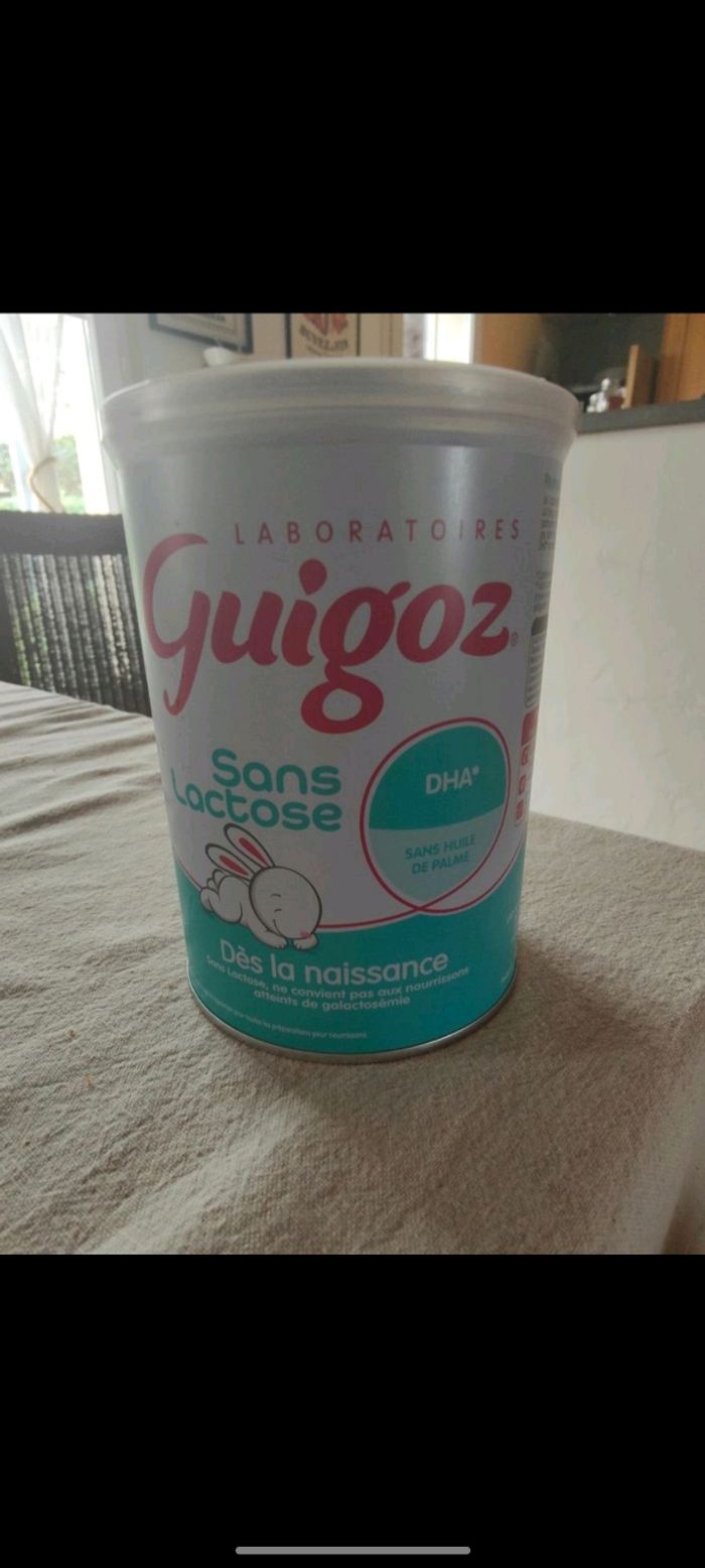 Guigoz Sans lactose 1er âge
