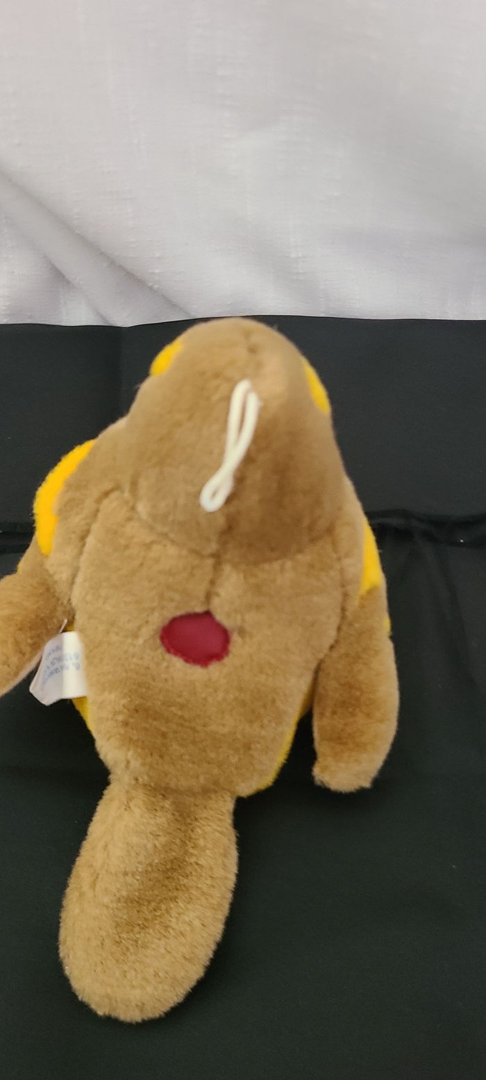 Peluche Doudou Oiseau Vert Gipsy - photo numéro 3