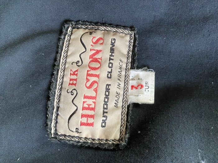 Blouson vintage perfecto en cuir taille 3 Helston's - photo numéro 2