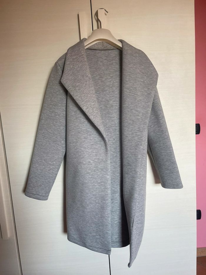 manteau gris