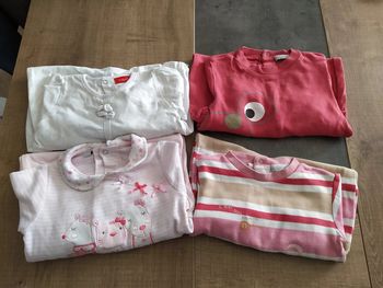 lot 5 pyjamas 6 mois