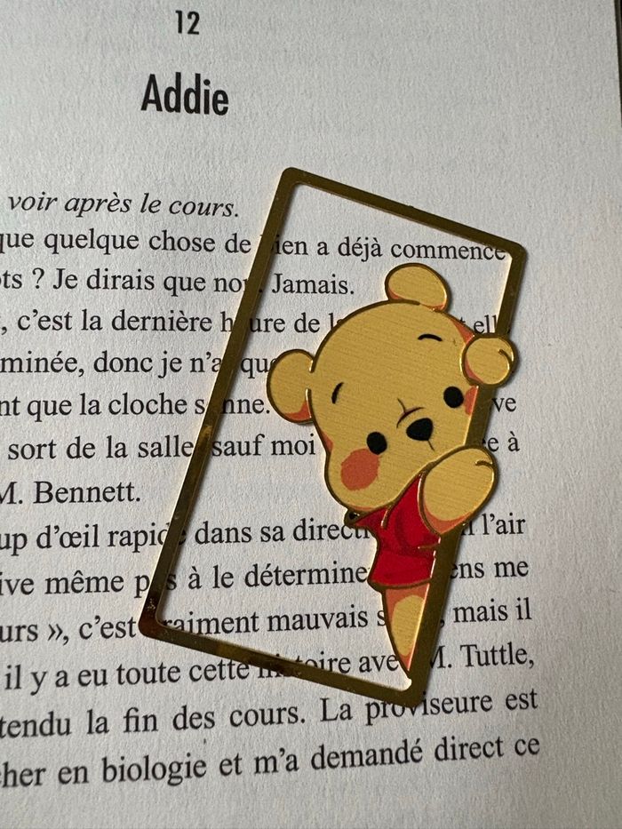 Marque-page Winnie l’ourson - photo numéro 2