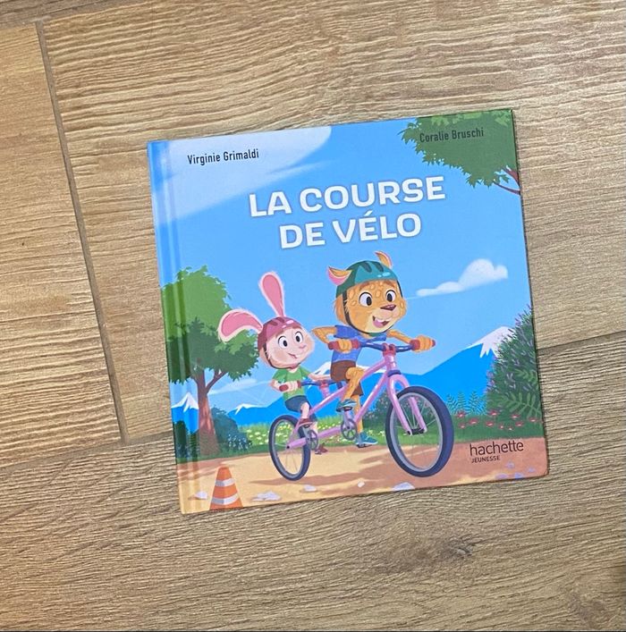 Livre la course de vélo