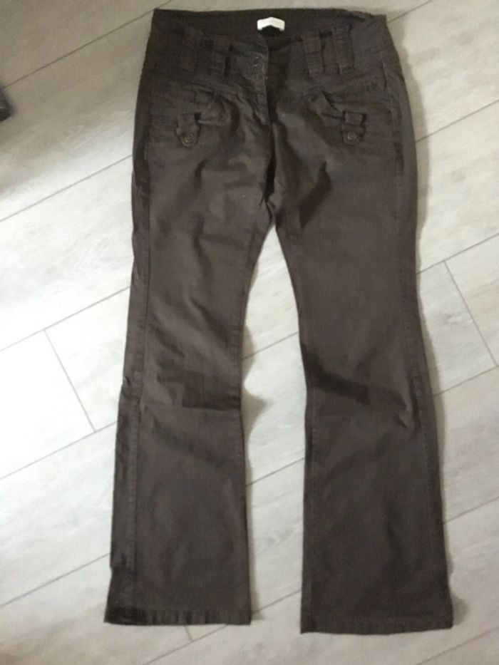 Pantalon marron Promod taille 38