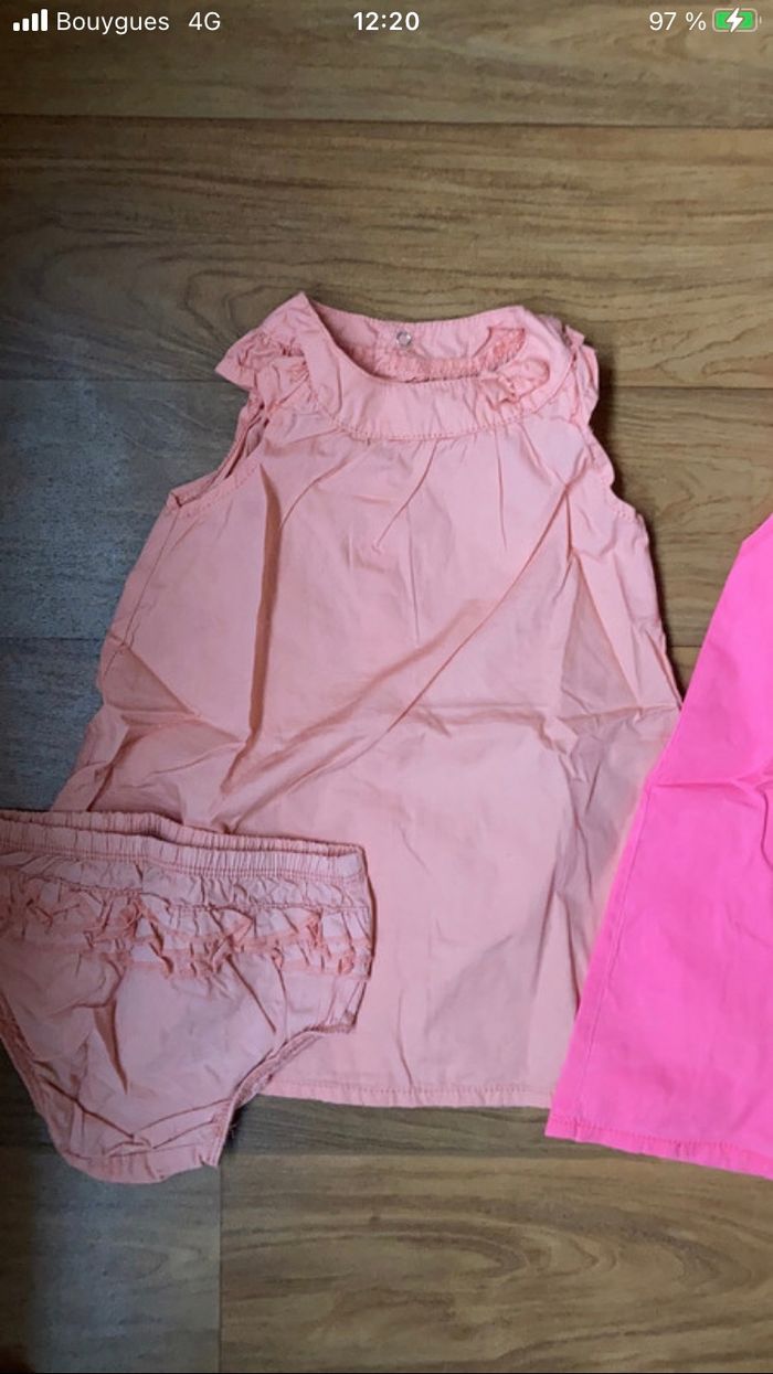 Robe lot de 2 Kiabi 18 mois - photo numéro 2