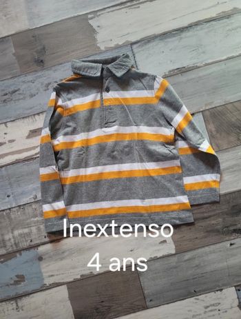 Polo "Inextenso" 4ans