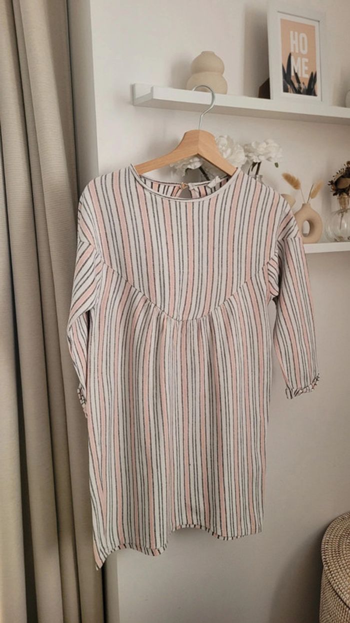 Robe en coton Zara 10 ans - photo numéro 2