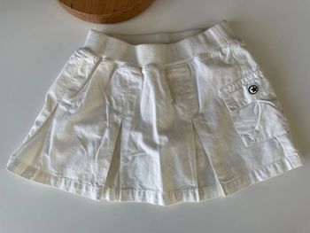 Jupe bébé blanche