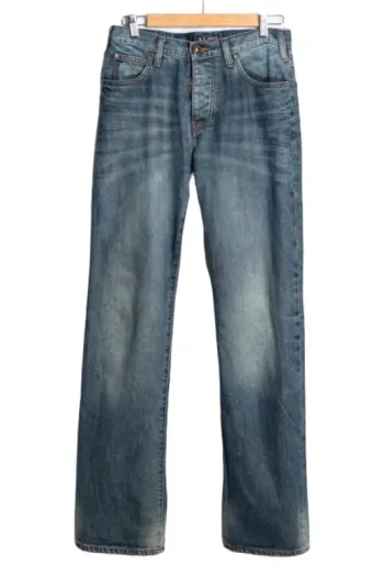 Jean bleu coupe droite Armani Jeans – Taille 40